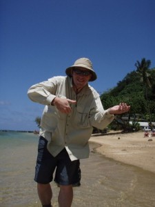 This was the bonefish I caught in Hawaii.